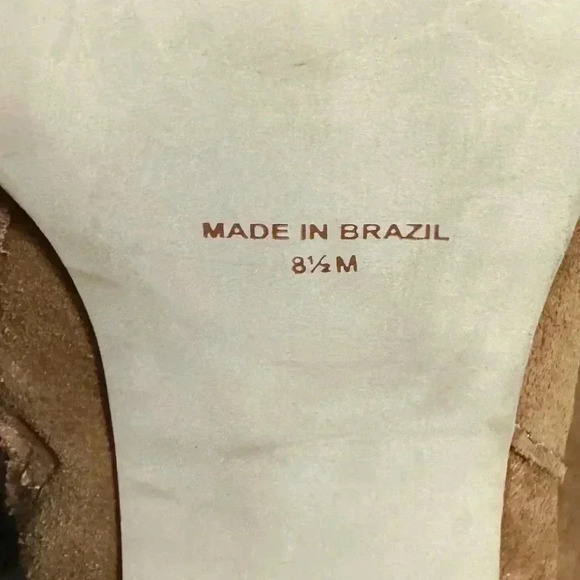 Matisse Metric Fawn Tan Suede Leather Bootie Size 8 1/2 - Picture 7 of 7